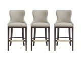 Blair Barstool in Stone (set of 3) - Ornate Home