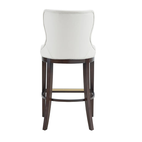 Blair Barstool in White (set of 2) - Ornate Home