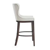 Blair Barstool in White (set of 3) - Ornate Home