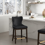 Blair Counter Stool in Black - Ornate Home