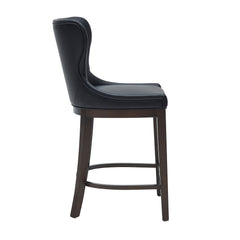 Blair Counter Stool in Black (set of 3) - Ornate Home