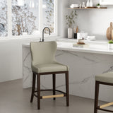 Blair Counter Stool in Stone - Ornate Home