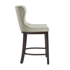 Blair Counter Stool in Stone (set of 2) - Ornate Home