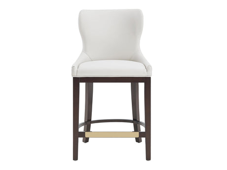Blair Counter Stool in White - Ornate Home