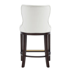 Blair Counter Stool in White (set of 2) - Ornate Home