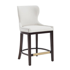 Blair Counter Stool in White (set of 3) - Ornate Home
