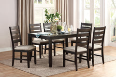 Blair Farm Brown 7-Piece Pack Dinette Set - Ornate Home