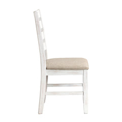 Blair Farm White 7-Piece Pack Dinette Set - Ornate Home