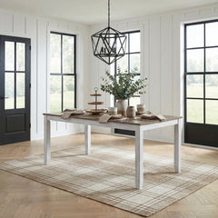 Blair Farm White 7-Piece Pack Dinette Set - Ornate Home