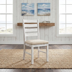 Blair Farm White 7-Piece Pack Dinette Set - Ornate Home