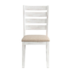 Blair Farm White 7-Piece Pack Dinette Set - Ornate Home