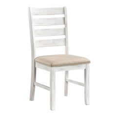 Blair Farm White 7-Piece Pack Dinette Set - Ornate Home