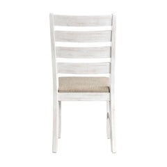 Blair Farm White 7-Piece Pack Dinette Set - Ornate Home