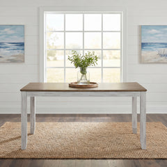 Blair Farm White 7-Piece Pack Dinette Set - Ornate Home