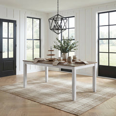 Blair Farm White 7-Piece Pack Dinette Set - Ornate Home