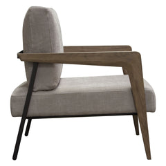 Blair Grey Accent Chair - Ornate Home