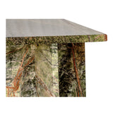 Blair Rainforest Green Marble Accent Table - Ornate Home