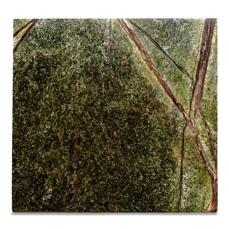 Blair Rainforest Green Marble Accent Table - Ornate Home