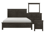 Blaire Farm Charcoal Gray 4-piece Queen Bedroom Set - Ornate Home