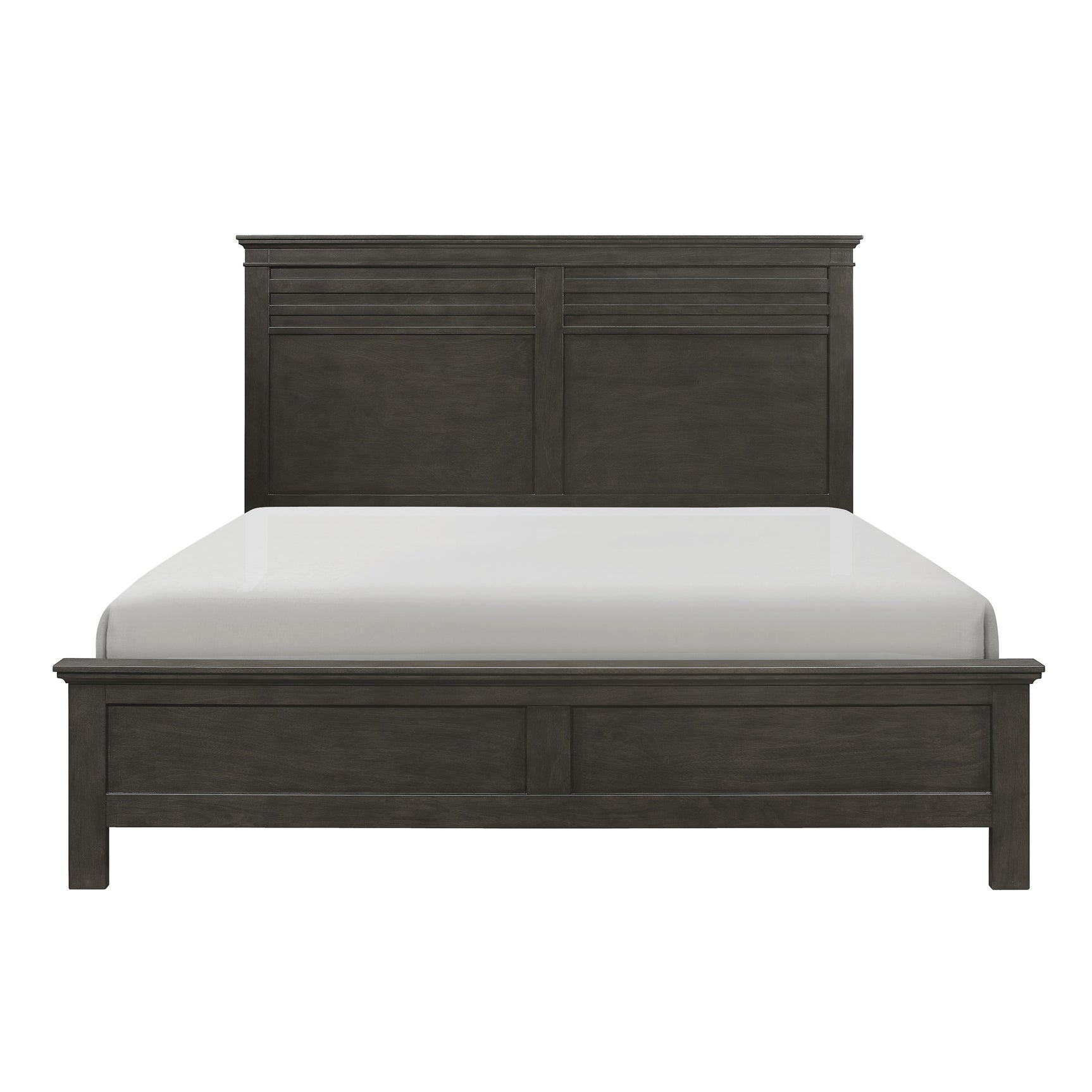 Blaire Farm Charcoal Gray 4-piece Queen Bedroom Set - Ornate Home