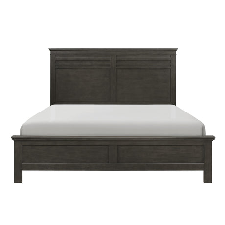 Blaire Farm Charcoal Gray 4-piece Queen Bedroom Set - Ornate Home