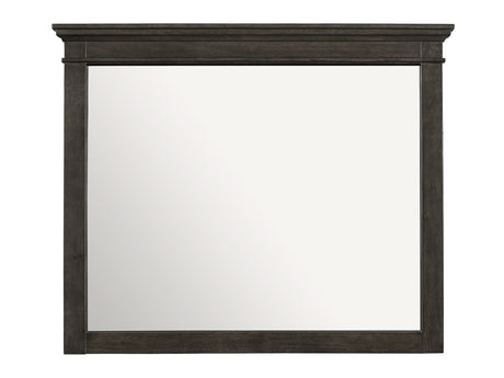 Blaire Farm Charcoal Gray Mirror - Ornate Home