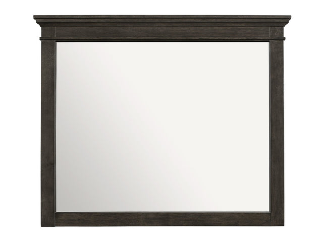 Blaire Farm Charcoal Gray Mirror - Ornate Home