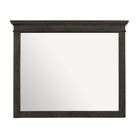 Blaire Farm Charcoal Gray Mirror - Ornate Home