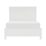 Blaire Farm White 5-Piece Queen Bedroom Set - Ornate Home