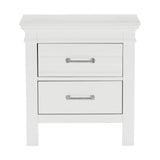 Blaire Farm White 5-Piece Queen Bedroom Set - Ornate Home