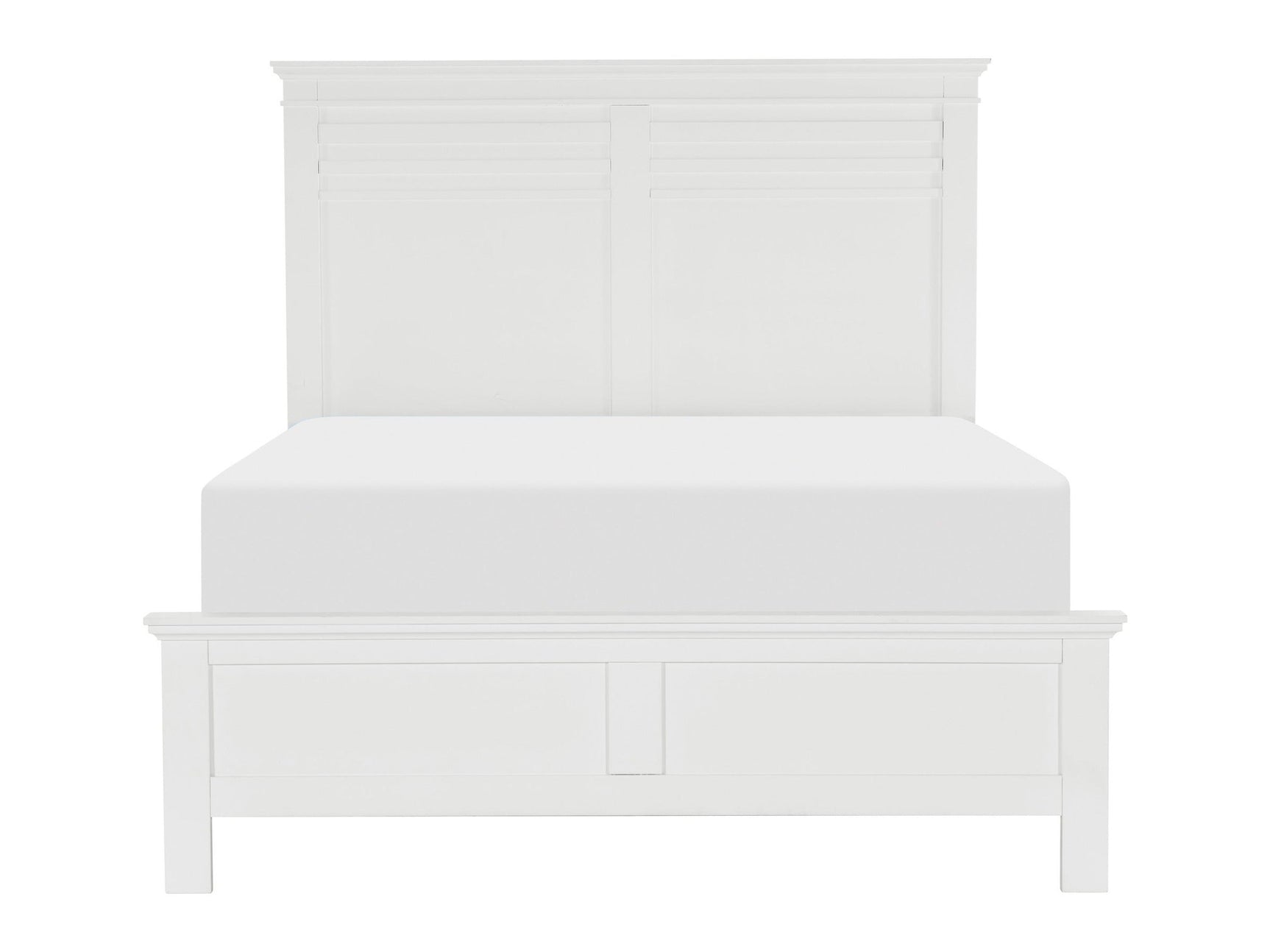 Blaire Farm White California King Bed - Ornate Home