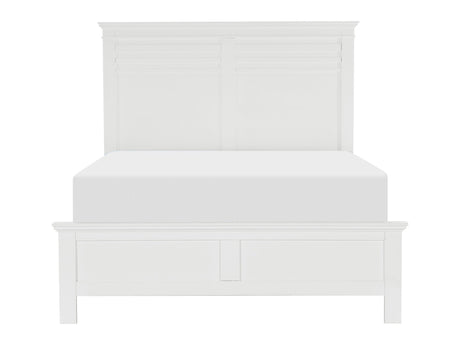 Blaire Farm White Eastern King Bed - Ornate Home