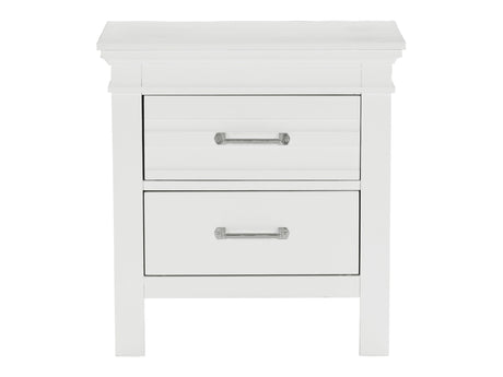 Blaire Farm White Nightstand - Ornate Home