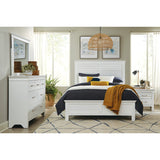 Blaire Farm White Queen Bed - Ornate Home