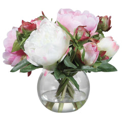 Blaire Pink/White Peony Bouquet - Ornate Home