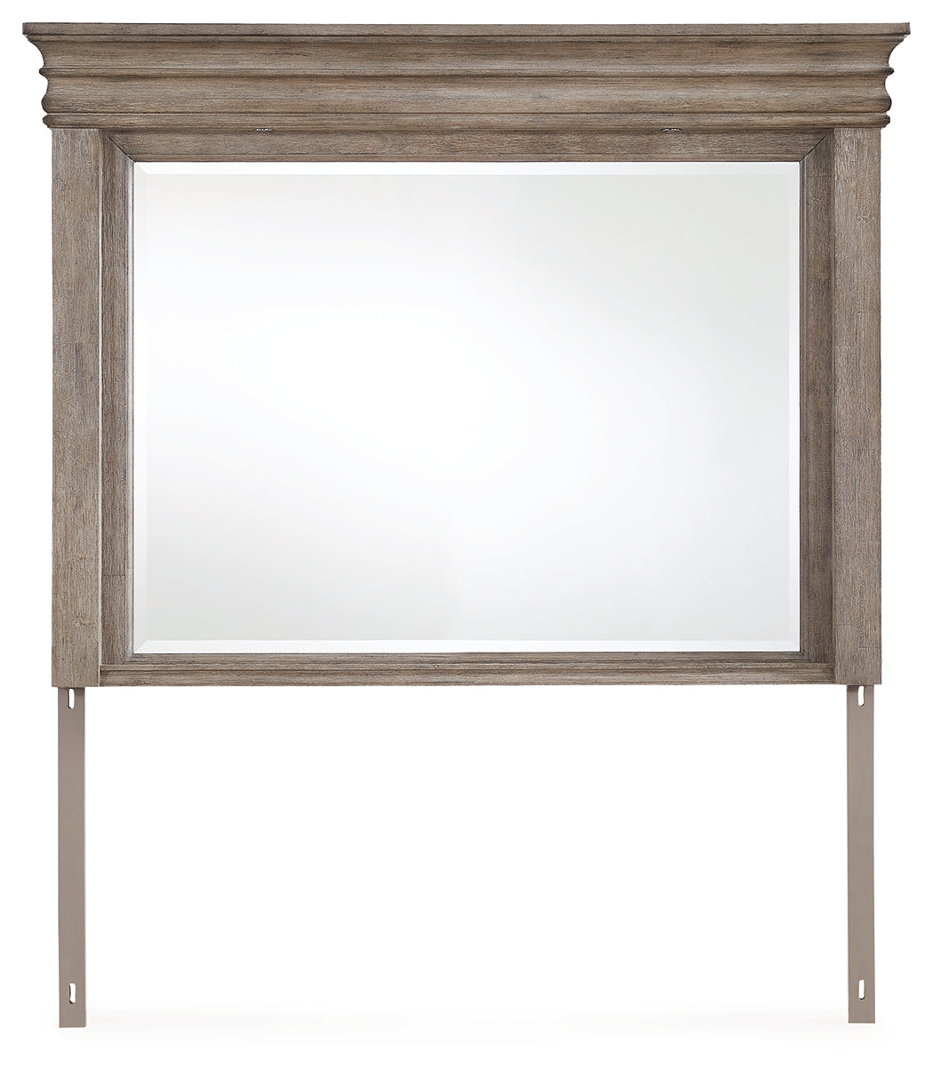 Blairhurst Light Grayish Brown Bedroom Mirror - Ornate Home