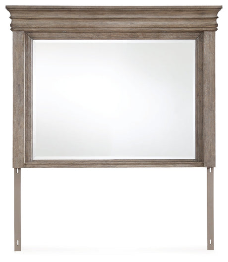 Blairhurst Light Grayish Brown Bedroom Mirror - Ornate Home