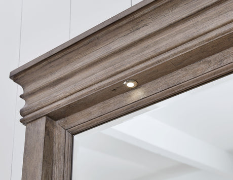 Blairhurst Light Grayish Brown Bedroom Mirror - Ornate Home