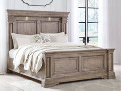 Blairhurst Light Grayish Brown California King Panel Bed - Ornate Home