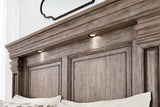 Blairhurst Light Grayish Brown California King Panel Bed - Ornate Home