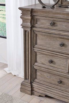 Blairhurst Light Grayish Brown Dresser and Mirror - Ornate Home