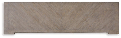 Blairhurst Light Grayish Brown King Panel Bedroom Set with Dresser, Chest and 2 Nightstands - Ornate Home