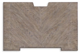 Blairhurst Light Grayish Brown Queen Panel Bed, Dresser, Mirror, 2 Chests and Nightstand - Ornate Home