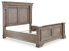 Blairhurst Light Grayish Brown Queen Panel Bed - Ornate Home