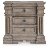 Blairhurst Light Grayish Brown Queen Panel Bedroom Set with Dresser, Mirror and 2 Nightstands (Online Special Price) - Ornate Home