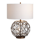 Blaise Copper/Bronze Table Lamp - Ornate Home