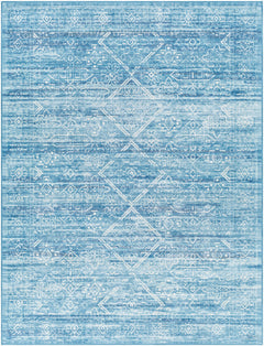 Blake Arctic Sky Washable Area Rug - Clearance - Ornate Home
