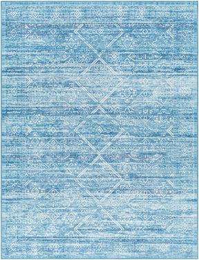 Blake Arctic Sky Washable Area Rug - Clearance - Ornate Home