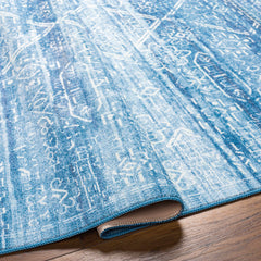 Blake Arctic Sky Washable Area Rug - Clearance - Ornate Home