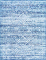 Blake Arctic Sky Washable Area Rug - Clearance - Ornate Home